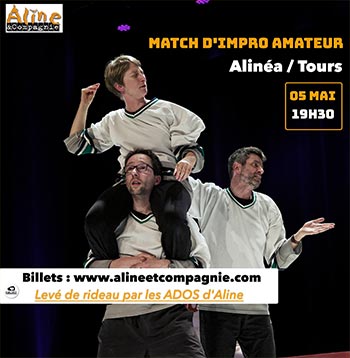 Match d'impro amateur Alinéa / LIT (Tours)